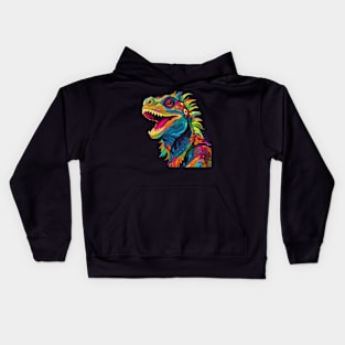 Iguana Smiling Kids Hoodie